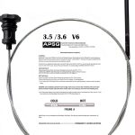 Engine Dipstick APSG DS-CJD35 Aluminum for V6-0