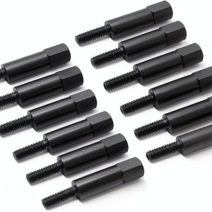 YUCHENSHLP Chrome Valve Cover Bolts 1/4-20 UNC-0