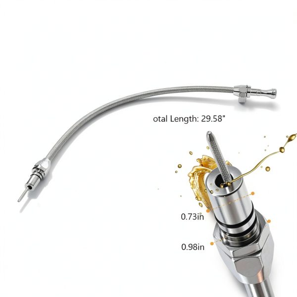 Flex Transmission Oil Dipstick for GM TH350/TH400-1
