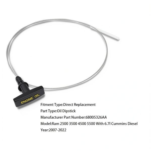Engine Oil Dipstick CTTMEOOB Stainless Steel-5