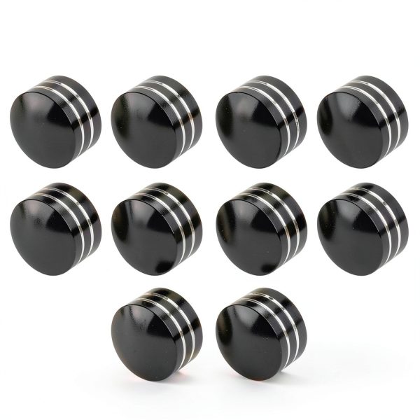 Daklvng Motorcycle Bolt Caps Aluminum Stainless Steel-0