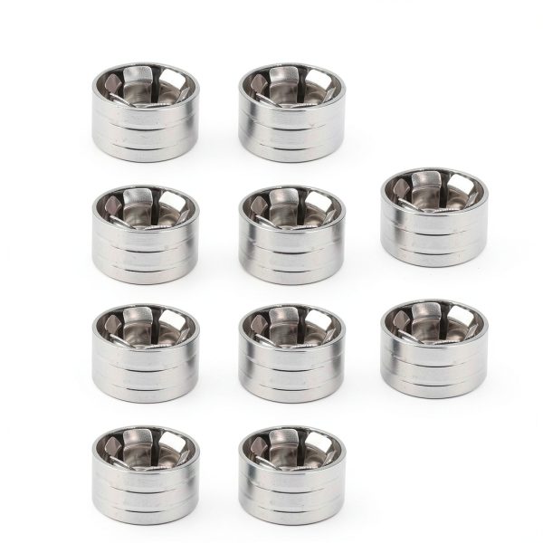 Daklvng Motorcycle Bolt Caps Aluminum Hex Design-3