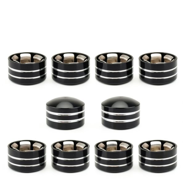 Daklvng Motorcycle Bolt Caps Aluminum Stainless Steel-2
