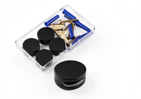 Mirror Clips DOPENSPI 4PCS Wall Mount Kit for Frameless Mirrors-1