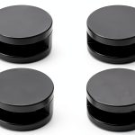 Carrittons Mirror Clip Aluminium Holder for Glass Mirrors 4 Pack-0