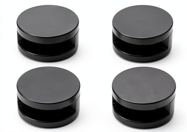 Carrittons Mirror Clip Aluminium Holder for Glass Mirrors 4 Pack-0