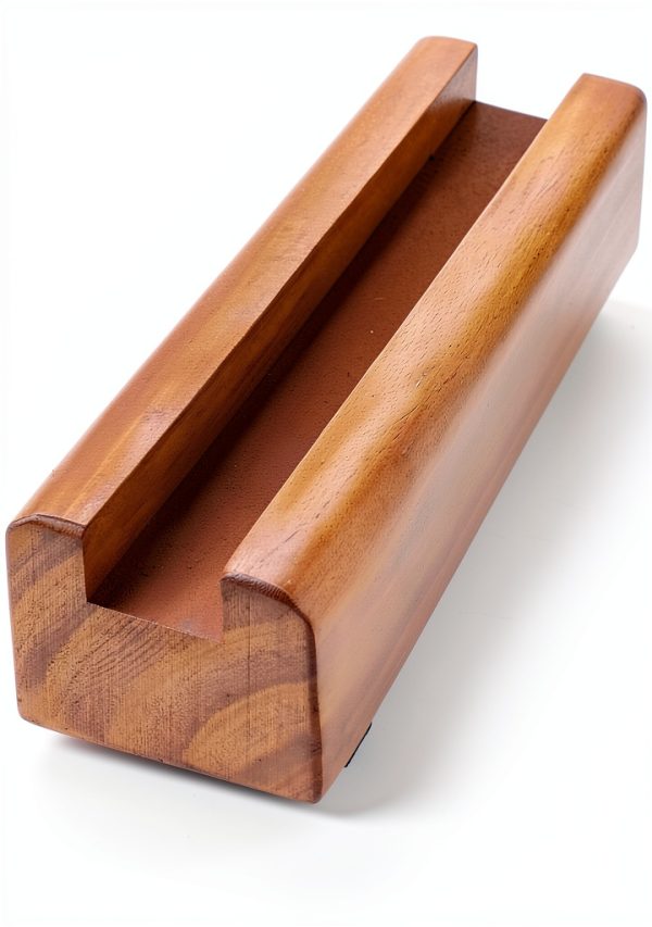 DOITOOL Mirror Stand Holder Duty Floor Stand 9.8" Wood Base Brown-0