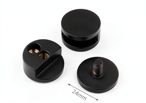 Carrittons Mirror Clip Aluminium Holder for Glass Mirrors 4 Pack-1