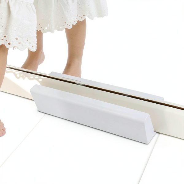 Wood Floor Mirror Stand Gadpiparty 25cm Anti Slip Base White-8